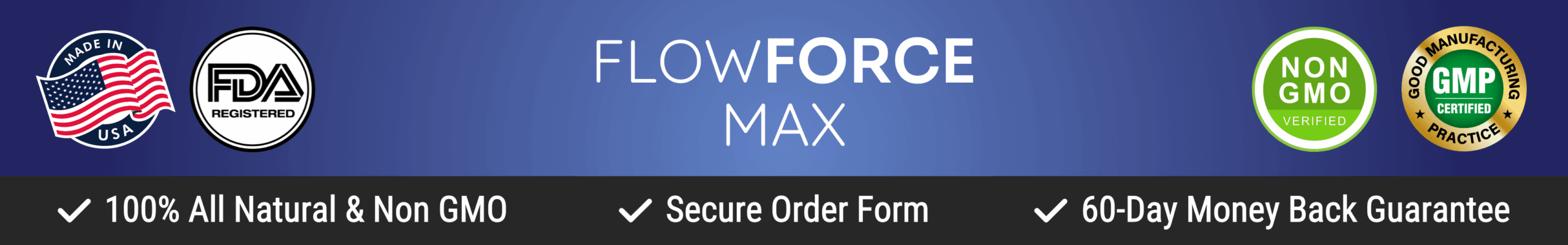 FlowForce Max-certification