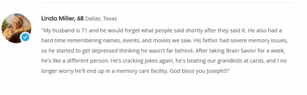 Brain Savior Customer Reviews