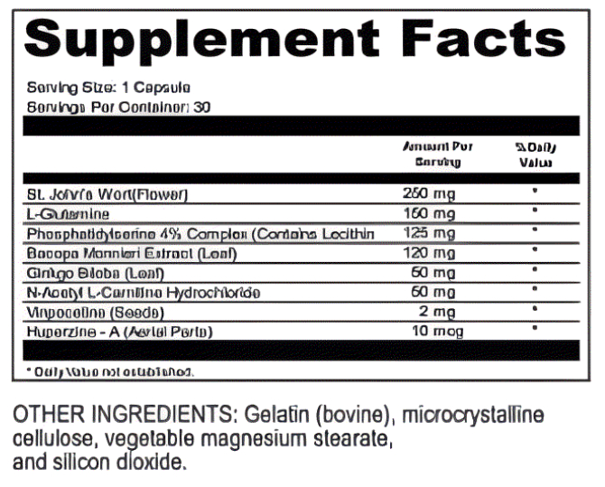 Sharp Ear-Supplement Facts