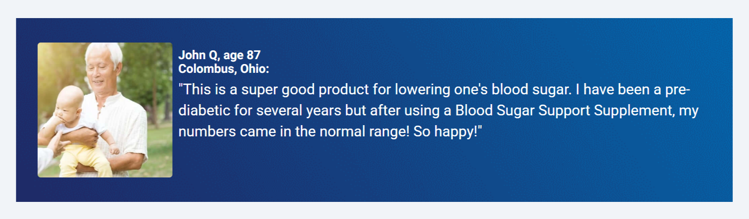 Blood Sugar Blaster customer Reviews