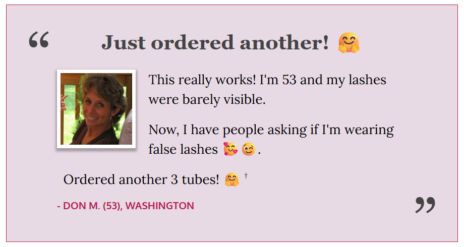 Miracle Lash customer reviews